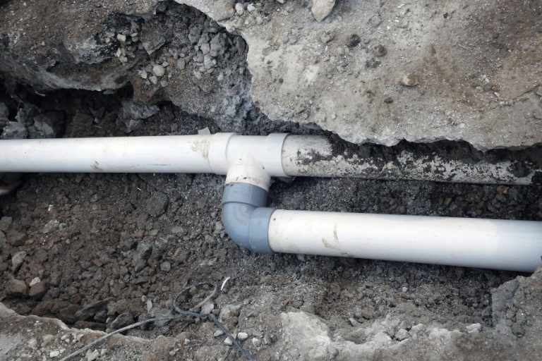 side sewer connections