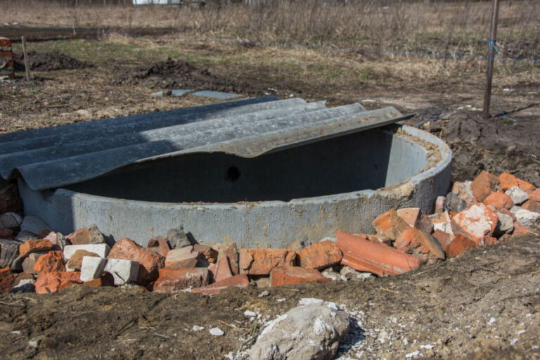decommissioning septic tank