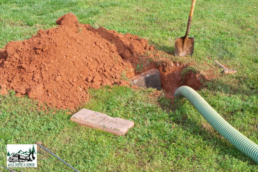 decommissioning old septic tank